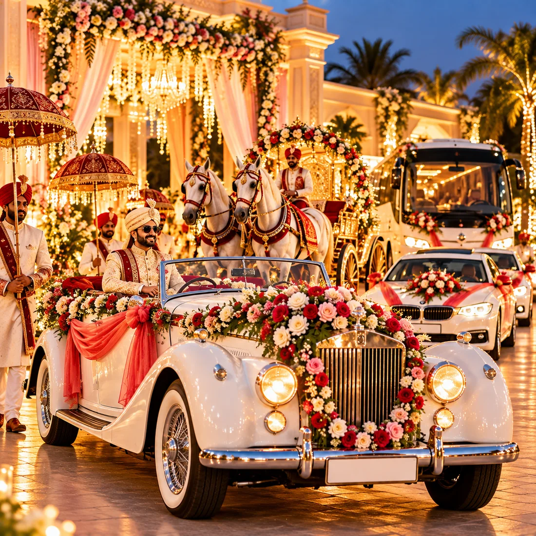 Wedding Cars, Baggi & Baraat Transport
